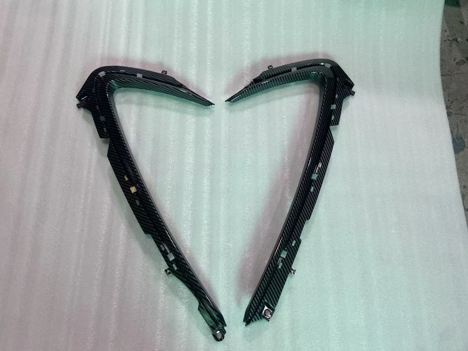 Rayas de carenado de ventilación lateral de fibra de carbono para Suzuki GSX1300R Hayabusa 2021-2024 Foto 2 de 4