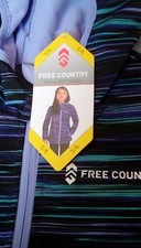 NEW Free Country Girls' Hooded Softshell Jacket Size 5/6 70 Retail