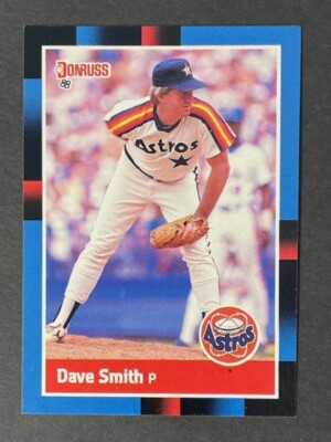 1988 Donruss DAVE SMITH # 410 - WELL CENTERED  - MINT