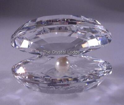 SWAROVSKI CRYSTAL OYSTER SHELL WITH PEARL LARGE 014389 MINT SWAROVSKI CRYSTAL OYSTER SHELL WITH PEARL LARGE 014389 MINT