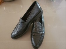 Women's Donald J. Pliner Sport Danisa Wedge Loafers Croc embossed leather