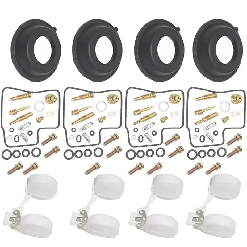 FOR Honda Goldwing 1200 GL1200 1984-1987 Carburetor repair kit diaphragm Float Foto 2 de 3