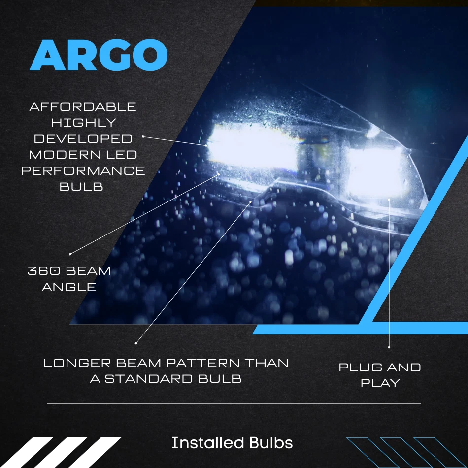 Hb4 9006 Xenon Blue Bulbs 100w Front Foglight Fog Light Ice Fog Lamp Car Bulb - Image 2 of 4