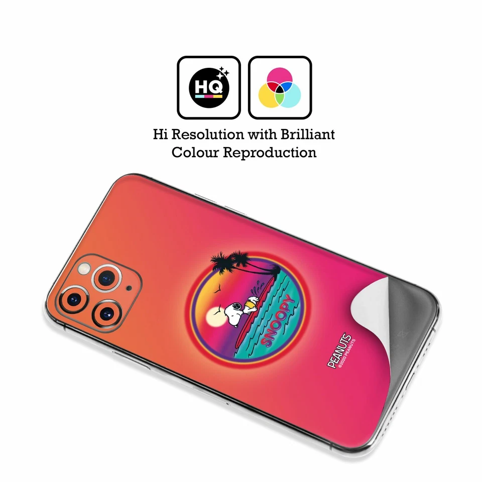 OFICIAL PEANUTS CHARACTER MIX VINILO PEGATINA CALCOMANÍA PARA TELÉFONOS APPLE iPHONE Foto 2 de 4