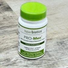 Hyperbiotics PRO-Men Prostate Health Support - 30 Tablets - Note Exp