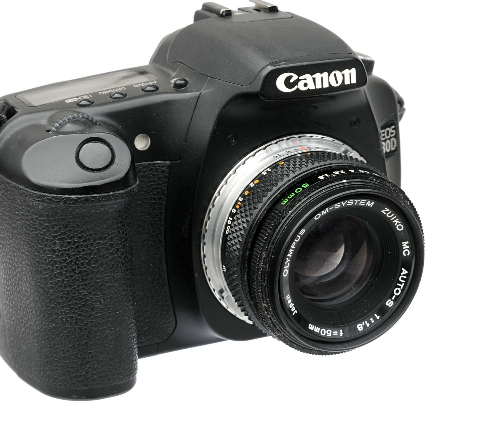 Brass Olympus OM Lens to Canon EOS Adapter Rebel T6i T6 T5i T5 T4i US