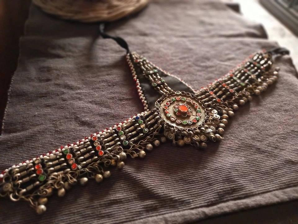 Винтажный афганский Matha Patti - высшего качества - Изображение 2 из 4