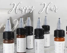 Nuva Colors SMP INK 8-Pack Set 1/2-oz Scalp Micropigmentation Permanent Makeup