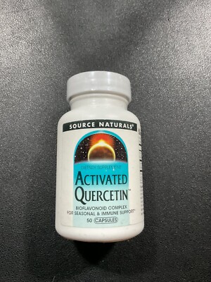 Activated Quercetin , 50 Capsules