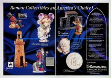 Roman Collectibles Statues 1997 Trade Print Magazine Ad Poster ADVERT