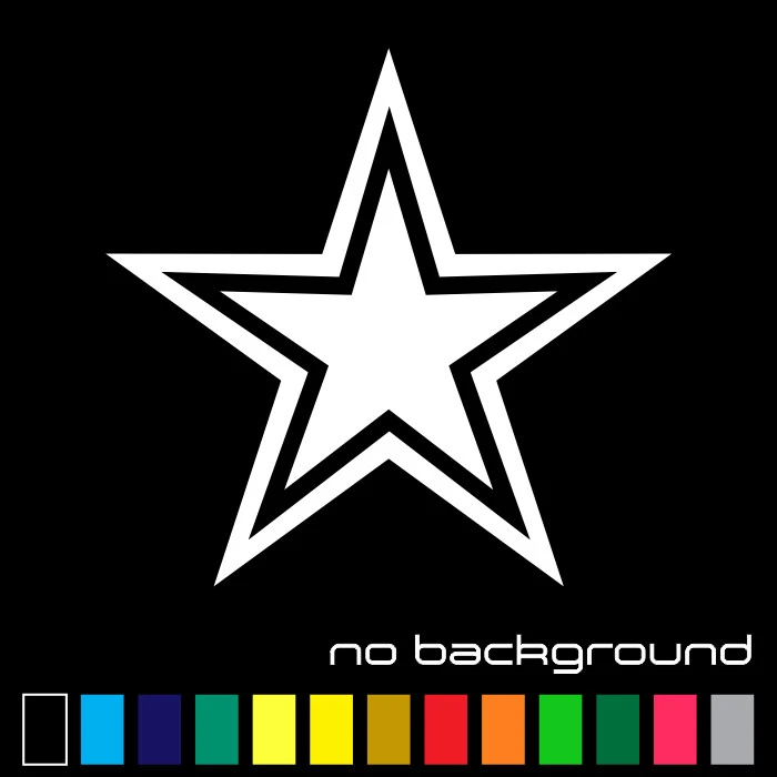 ORACAL Dallas Cowboys Star Sticker Vinyl Decal Champions NFL Football Car Window Bumper