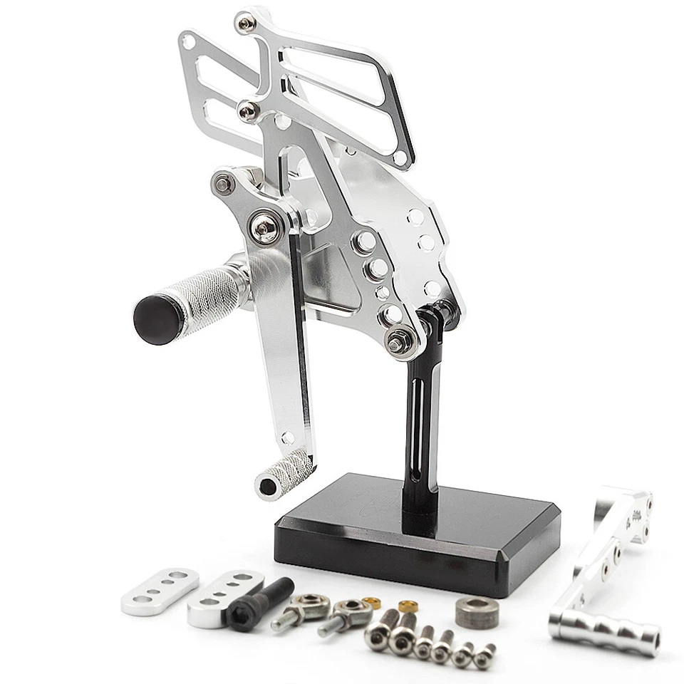 Para Suzuki GSXR600 GSXR750 2011-2024 2012 CNC reposapiés estriberas estriberas Foto 4 de 4