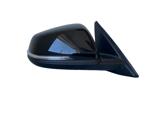 #165 BLACK RIGHT PASSENGER MIRROR WITH TURN SIGNAL FOR BMW X1 2016 2017 18-2021