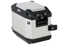 Hepco Becker 6102100000 Xplorer 40 liter - Left Case, Aluminum Finish, INV, 306A