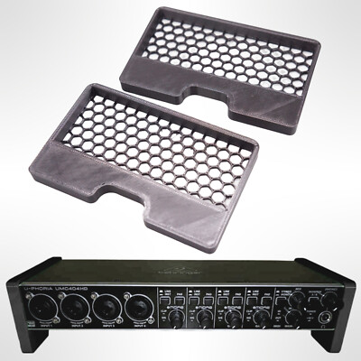 Elevated Raised Desk Stands for Behringer U-Phoria UMC404HD Audio Interface