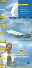 Ukraine International Airlines system timetable Win 96 [4111]