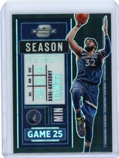 2020-21 Panini Contenders Optic Black Pandora Prizm #67 Karl-Anthony Towns