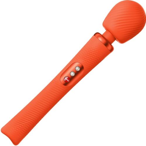 Fun factory vim silicone rechargeable vibrant weighted rumble wet sunrise orange - Photo 1/1