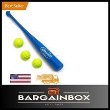 Lightweight Backyard Baseball Set with 3 Official Balls & Power Bat - USA Made