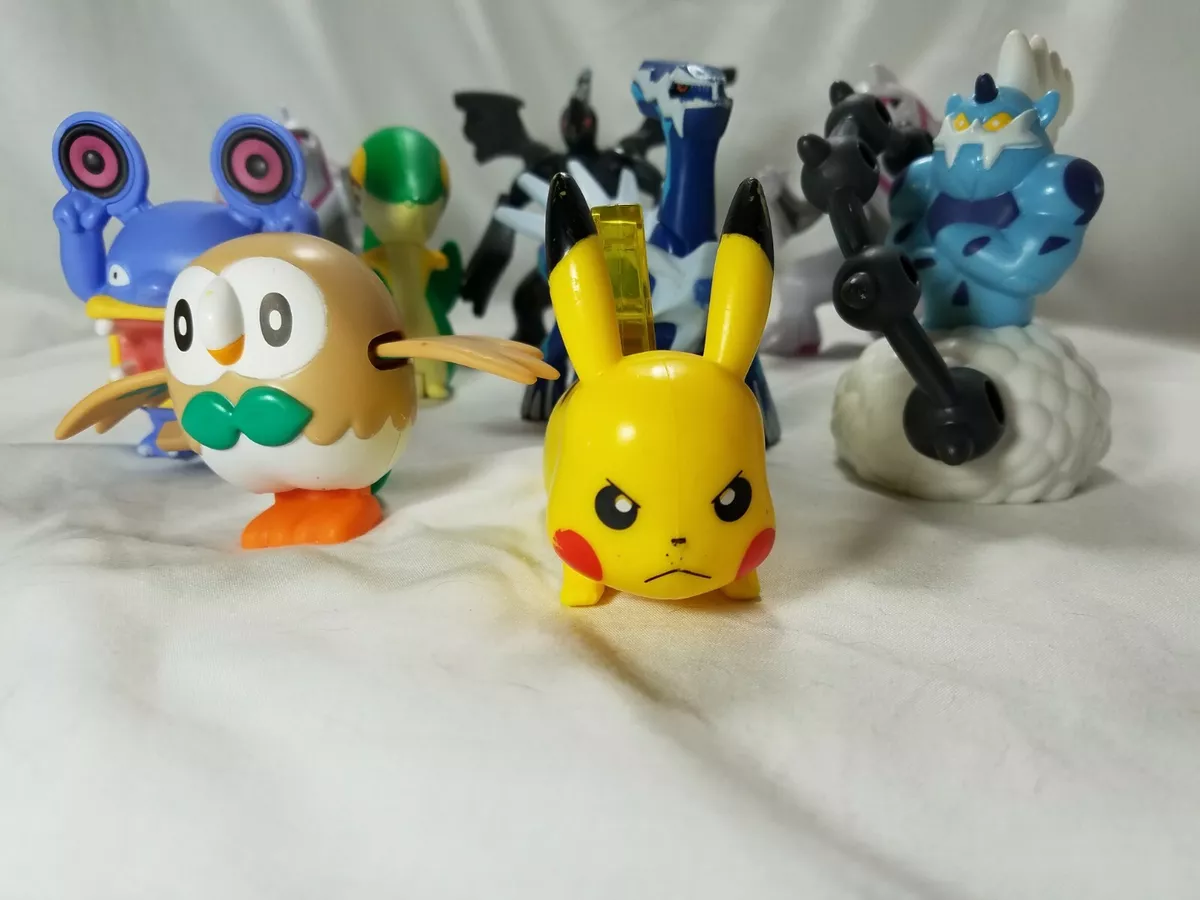 Mixed Lot of 9 McDonalds Happy Meal Pokemon Toys