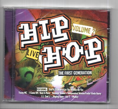 AG ヒップホップレコード Hip Hop Live Volume 2. The First Generation. CD Abum for sale