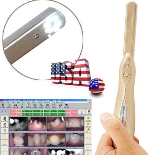 Denshine Dental Intraoral Camera USB 2.0 Dynamic 4 Mega Pixels 6-LED US CE - Picture 1 of 6