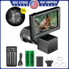 4.3” Night Vision 1080P Rifle Scope Hunting Sight Infrared 850nm IR Video Camera