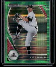 2021 Panini Prizm Draft Picks #PDP194 Kyle Bradish Green Pulsar Prizm