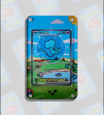 Mew ex 232/091 SIR | Card Display Case Extended Art for Pokemon