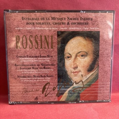 ROSSINI: INTÉGRALE DE LA MUSIQUE SACRÉE INÉDITE- 12 23.27