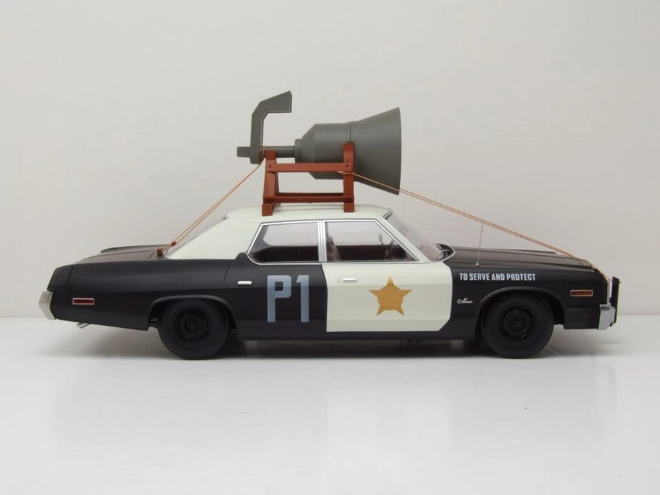Dodge Monaco Blues Mobile Look-a-Like 1974 Con Altoparlante Modellino 1:18 Kk - Immagine 4 di 4