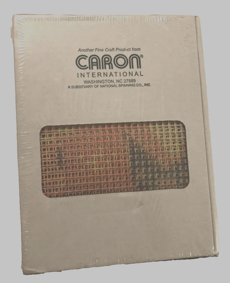 Wonder Art Caron Society Kitty 4503 Latch Hook Kit 20" X 27" Cat Vintage 90s New - Image 2 of 2