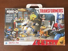 Kre-o Transformers: GALVATRON FACTORY BATTLE Set - 388PCS (Hasbro, 2013) NEW