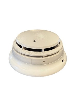 USED SIMPLEX 4098-9601 COMPLETE SMOKE DETECTOR HEAD AND BASE FIRE SYSTEM