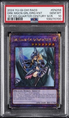 2024 #EN258 DARK MAGICIAN GIRL THE DRAGON KNIGHT PSA 10 | eBay
