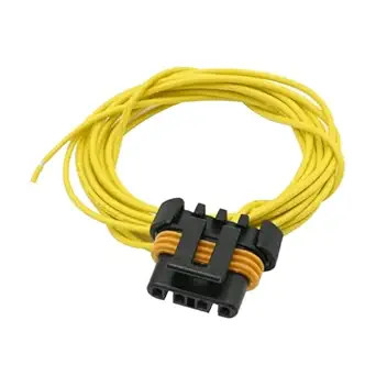 197-400 8Ft Plug Wire Pigtail Replacement for Alternators with 4 Pin Oval Connec