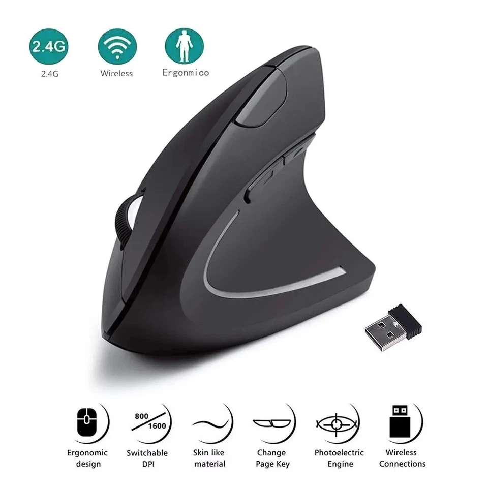 Wireless Mouse Bluetooth & 2.4Ghz Dual Mode Rechargeable Rgb Silent Click - Image 4 of 4