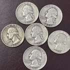 BU 1951 P Washington Quarter Gem BU Collection Lot Set Of  6