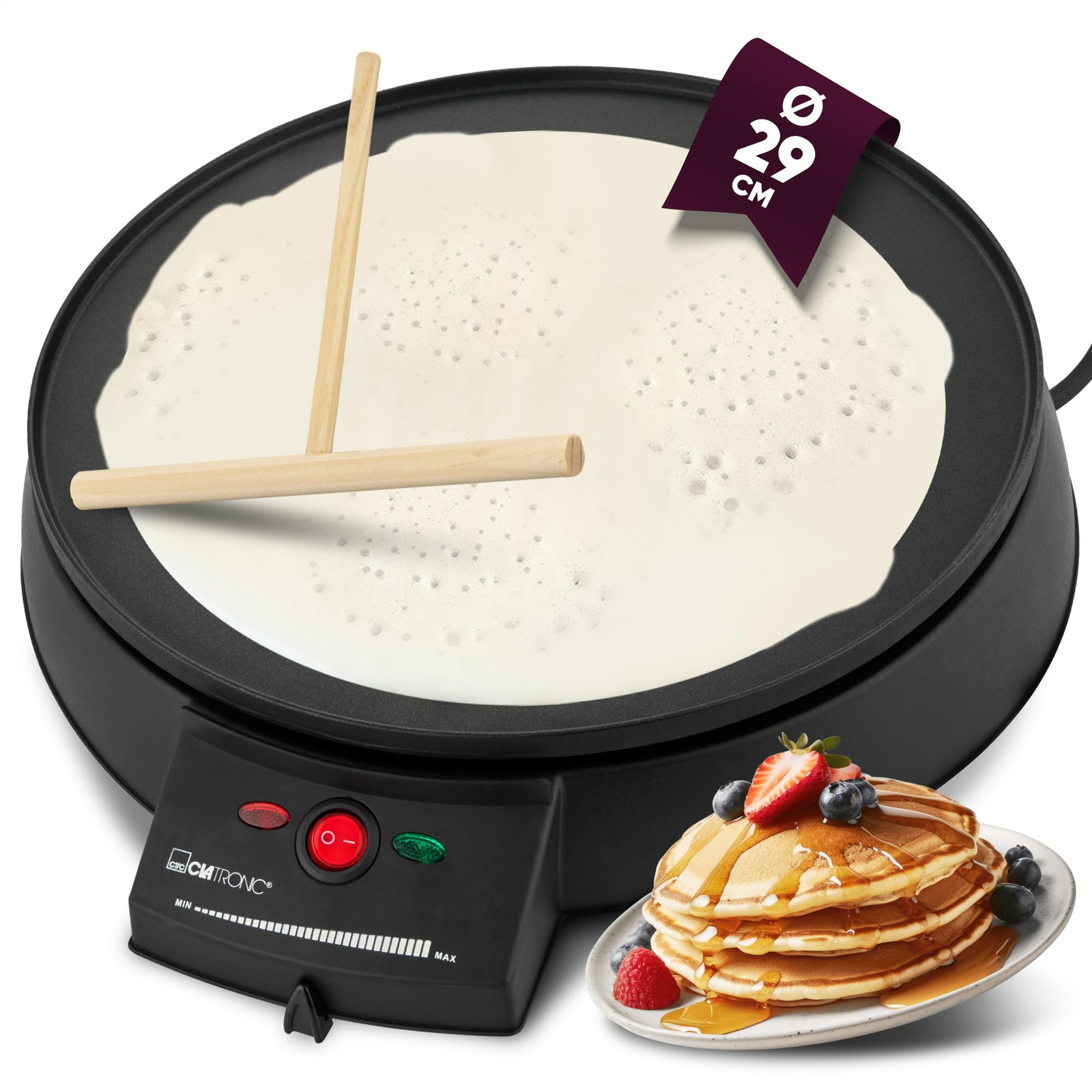 Clatronic CM 3372 Crepe Maker (m2P)
