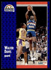 1991-92 Fleer Walter Davis Denver Nuggets #274