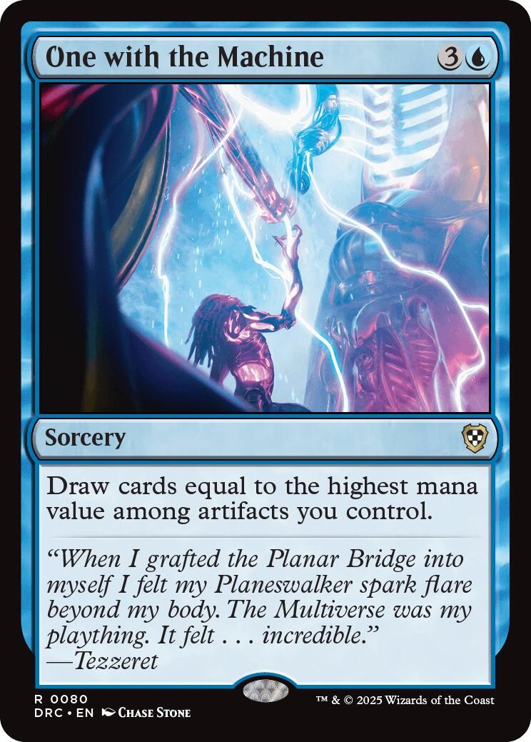 One with the Machine [Commander: Aetherdrift - 80] NM