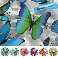 24 pcs Assorted 3D Butterflies Decals Wall Stickers Party DIY Favors Decorations