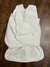 HALO SleepSack Swaddle in size Newborn 0-3 months white