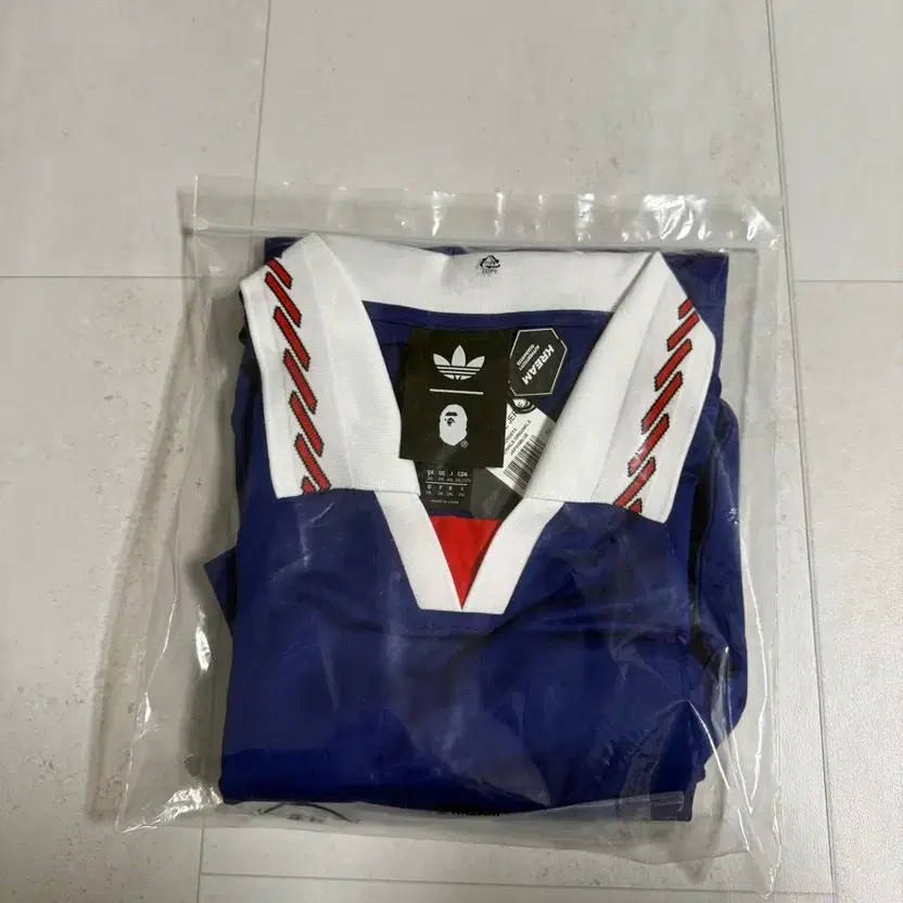 XXL] Bape x Adidas Japan Blue Flame Jersey Official | eBay