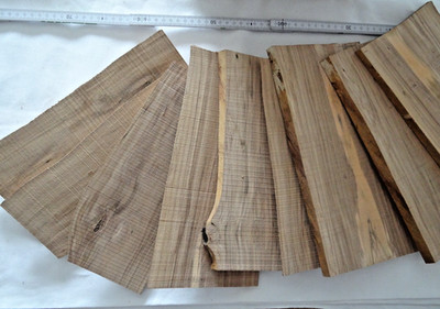 Olivenholz Brett Bohle Bastelholz ca.29x8-16x1cm.