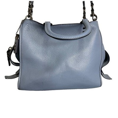 Coach 1941 Rogue Pebbled Leather Satchel Shoulder Bag