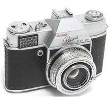 @ Kodak Retina Reflex 025 type SLR camera w. Schneider Retina-Xenon C 2/50mm len