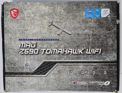 MSI MAG Z590 TOMAHAWK WIFI Intel LGA1200 PCIE 4.0 WiFi 6E ATX Motherboard