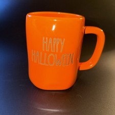 Rae Dunn Orange Happy Halloween Halloween Mug...
