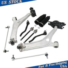 12* Front Lower Control Arm Ball Joints Tie Rod Sway Bar For 18-22 Honda Accord